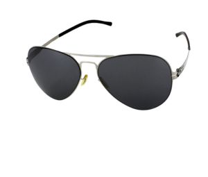 Buy Ic! Berlin Freitag Sunglasses In Metal Bros Silver at Sasom – Authentic and Ready to Ship