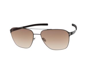 Buy Ic! Berlin Jonathan I. Large Sunglasses In Metal Gun-Metal at Sasom – Authentic and Ready to Ship