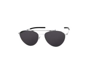 Buy Ic! Berlin Papagayo Sunglasses In Metal Chrome-Black at Sasom – Authentic and Ready to Ship