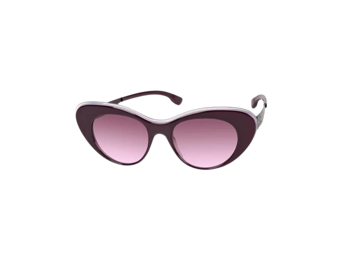 Buy Ic! Berlin The Dreamer Sunglasses In Metal Teak | SASOM display picture 1