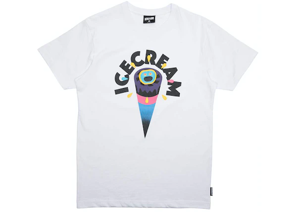 Buy Ice Cream Nostalgia Tee White at Sasom – Authentic and Ready to Ship