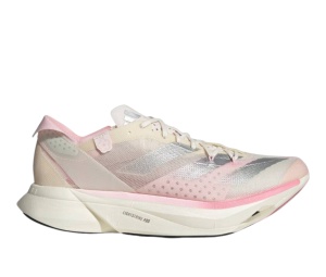 Buy adidas Adizero Adios Pro 3 Chalk White Silver Metallic Clear Pink at Sasom – Authentic and Ready to Ship