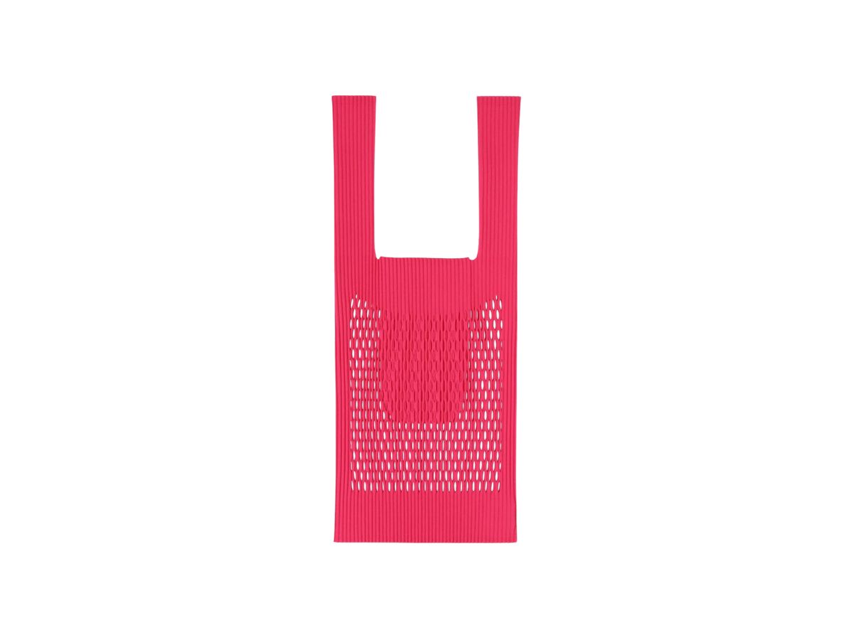 ISSEY MIYAKE knit Brush tag multi fabric belt Thailand green main image 0