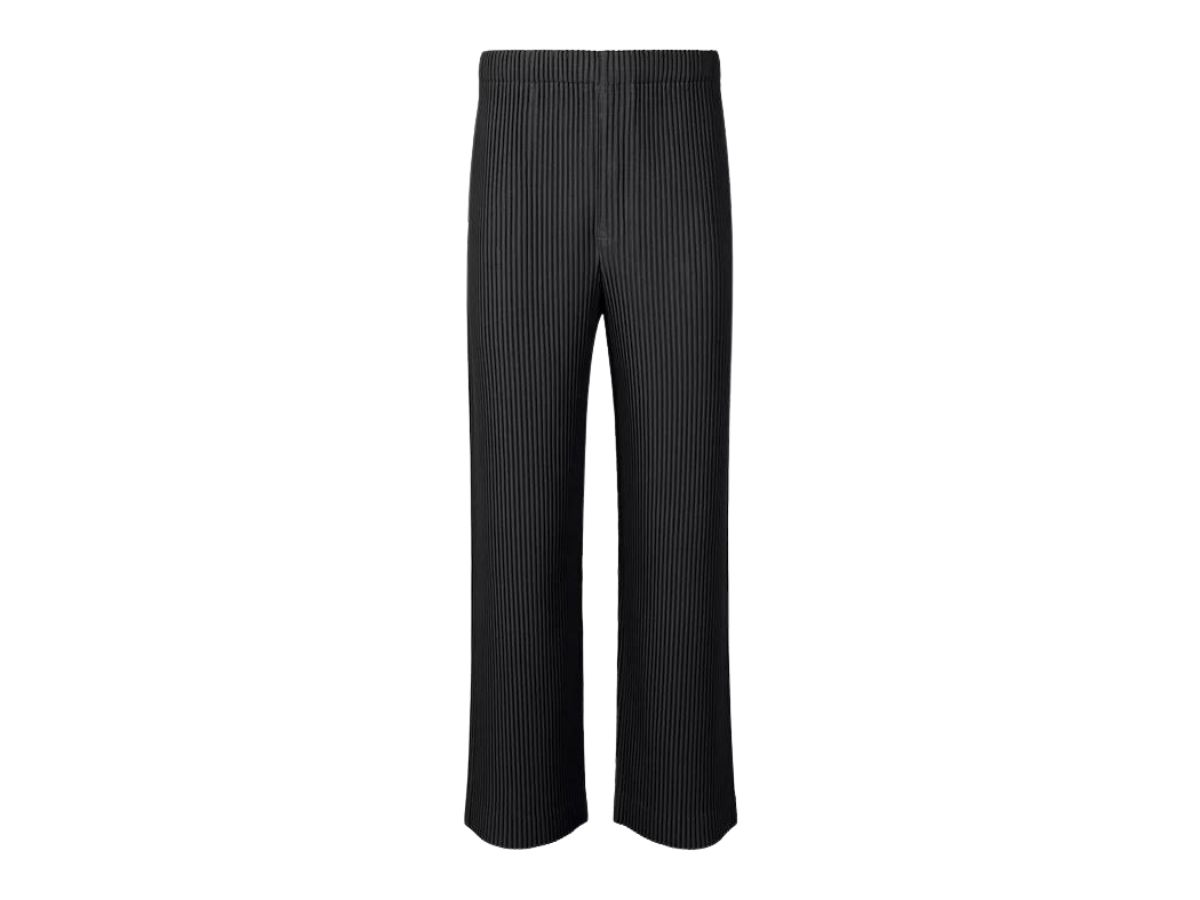 SASOM | apparel Issey Miyake MC JANUARY Trousers Black Check the latest ...