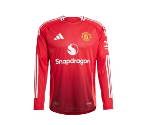 Buy adidas Manchester United 24/25 Long Sleeve Home Authentic Jersey Mufc Red at Sasom – Authentic and Ready to Ship