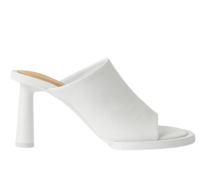 Buy Jaquemus Les Mules Carre Rond White at Sasom – Authentic and Ready to Ship