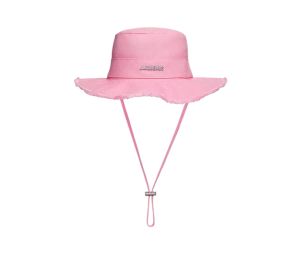 Buy Jacquemus Le bob Artichaut Large Brim Bucket Hat Light Pink at Sasom – Authentic and Ready to Ship