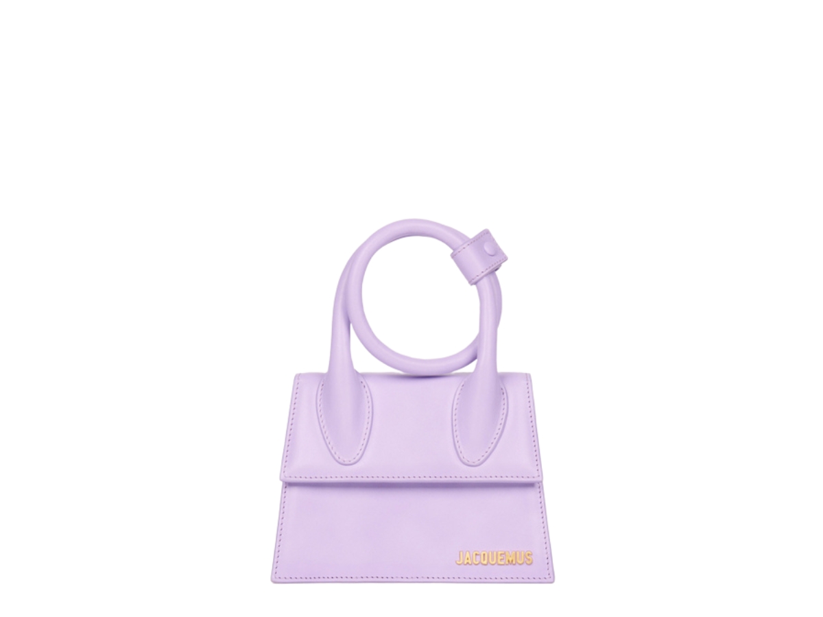 Jacquemus Le Chiquito Noeud Coiled Handbag Pink