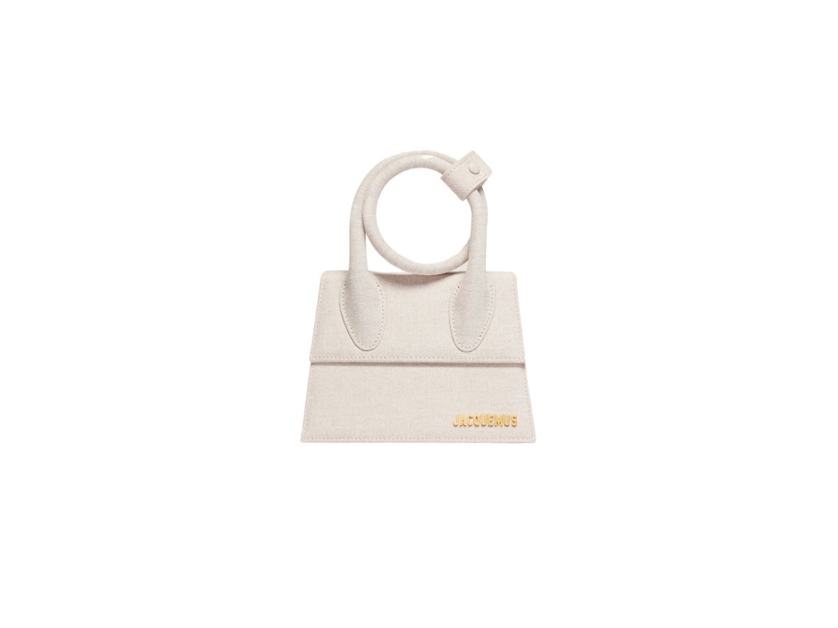 JACQUEMUS Le Chiquito Bag in Light Greige