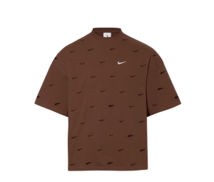 Jacquemus Le T-Shirt Swoosh Jacquemus+Nike Brown