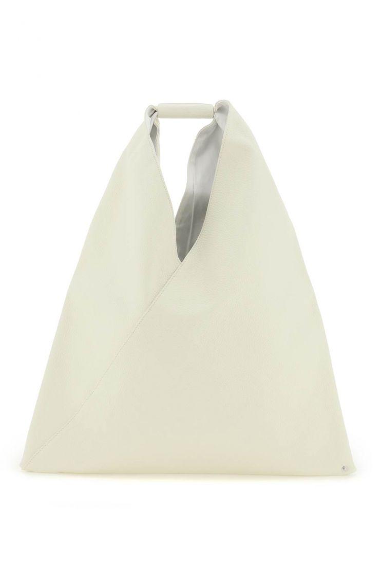 MM6  Maison Margiela メゾンマルジェラ Japanese WHITE MM6 MAISON MARGIELA Japanese chain shoulder bag - White