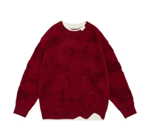 Jeera 168 Red Dolphin Sweater