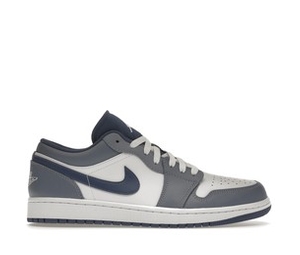 Jordan 1 Low Ashen Slate and Mystic Navy