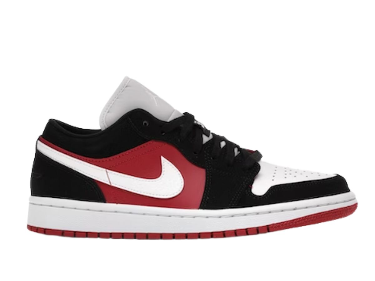 jordan 1 low black and red