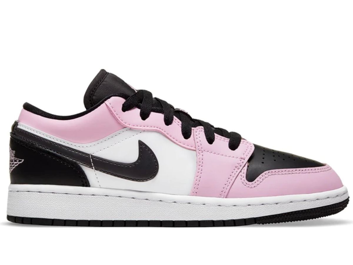 Nike air jordan hot sale black pink