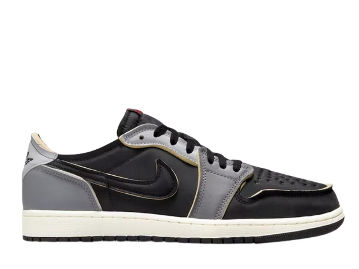 jordan 1 low black grey