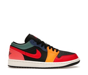 Buy Air Jordan 1 Low SE Black Multi-Color (Women's) at Sasom – Authentic and Ready to Ship