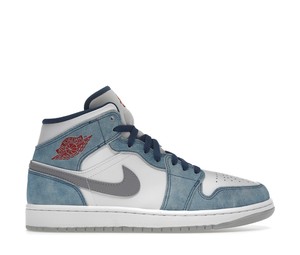 Buy Jordan 1 Mid French Blue Fire Red at Sasom – Authentic and Ready to Ship