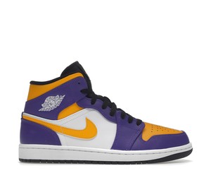 Buy Jordan 1 Mid Lakers (2022) at Sasom – Authentic and Ready to Ship