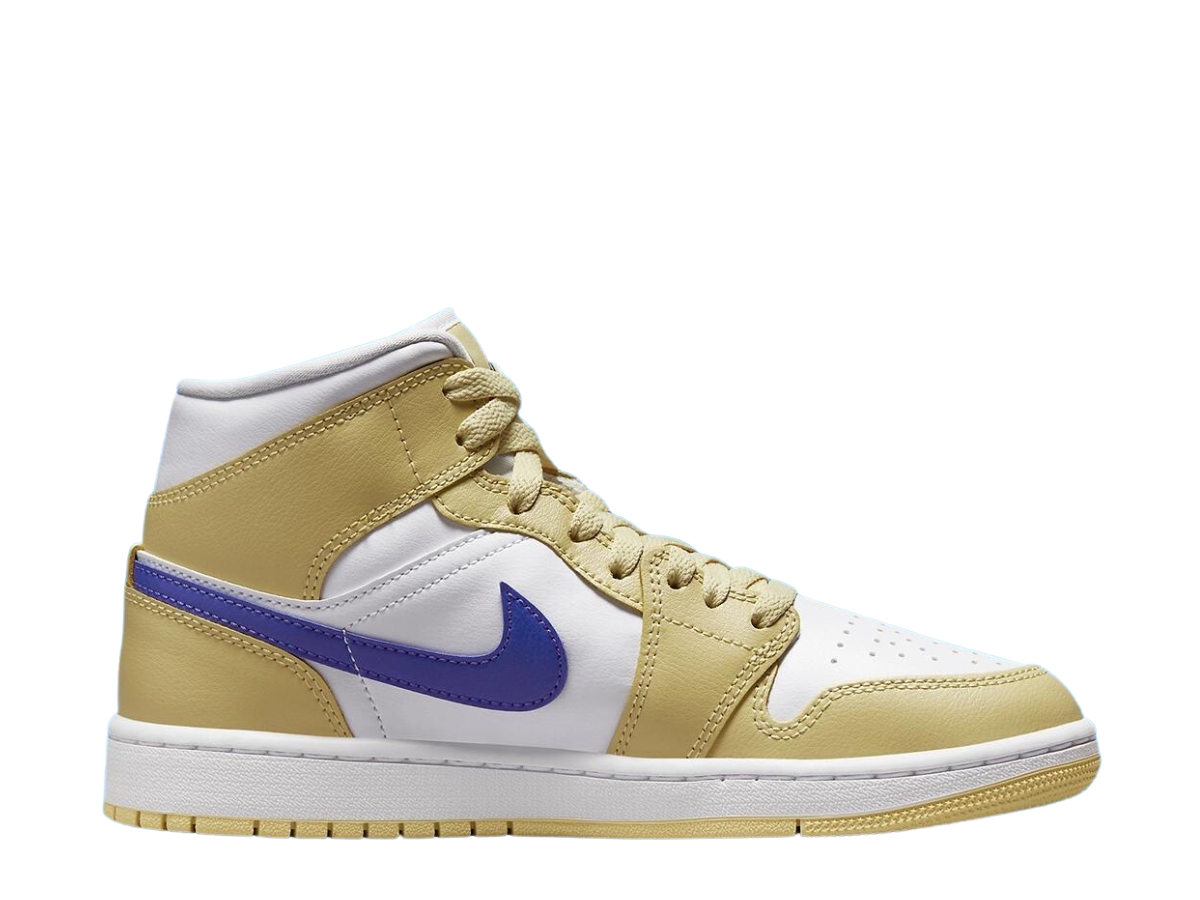 สนีกเกอร์ Jordan 1 Mid Lemon Wash Lapis (W) | ซื้อ-ขายของแท้