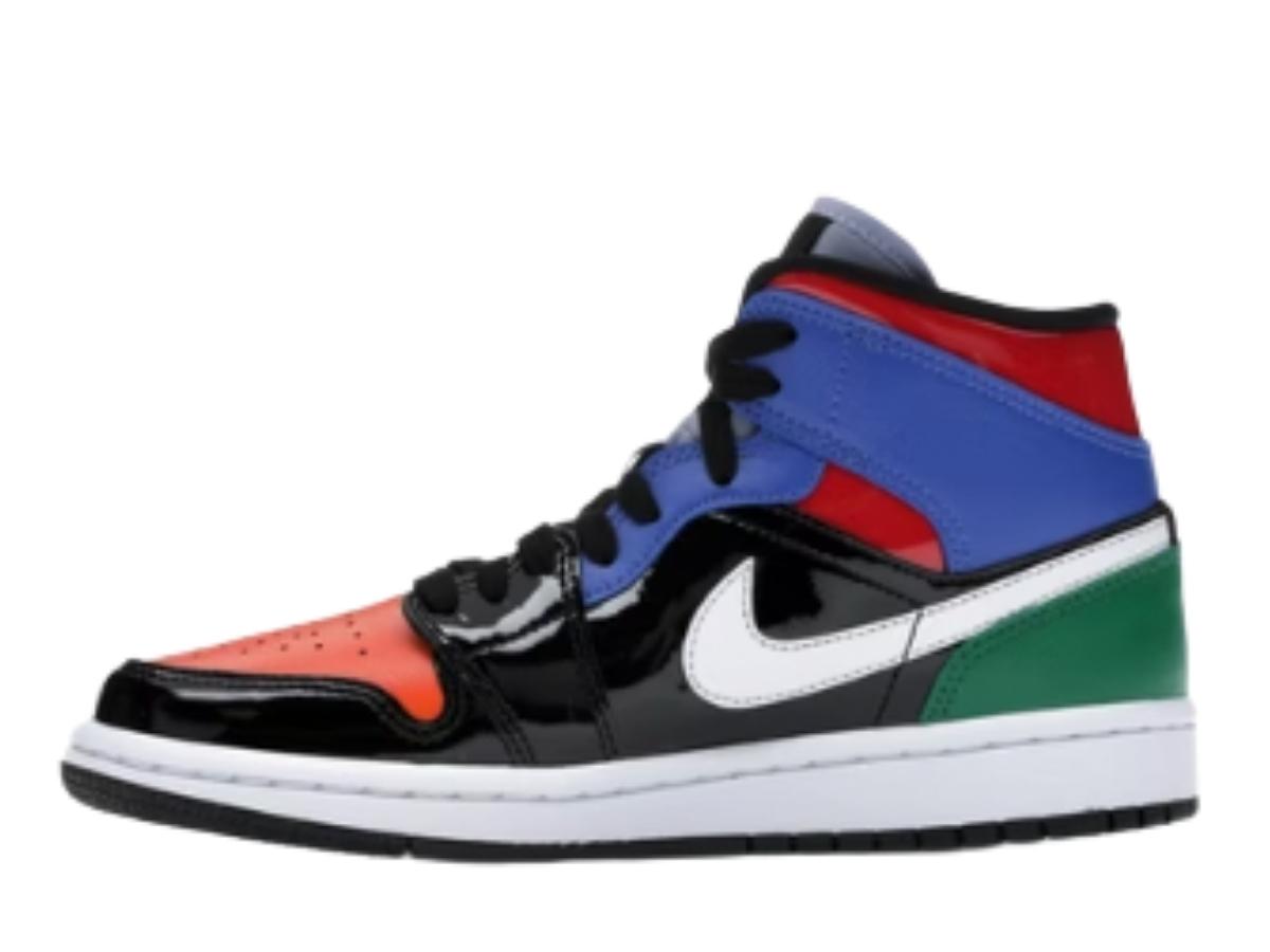 Jordan 1 Mid Multi Patent (Women's)