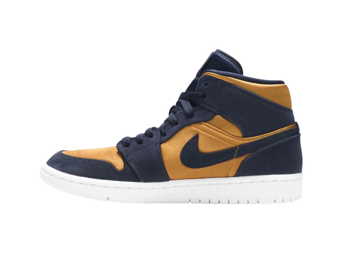 air jordan 1 mid obsidian desert ochre