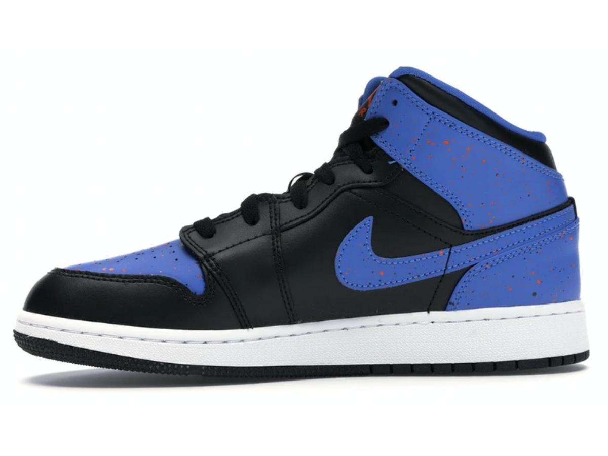 Buy Sell Jordan 1 Mid Royal Paint Splatter GS SASOM