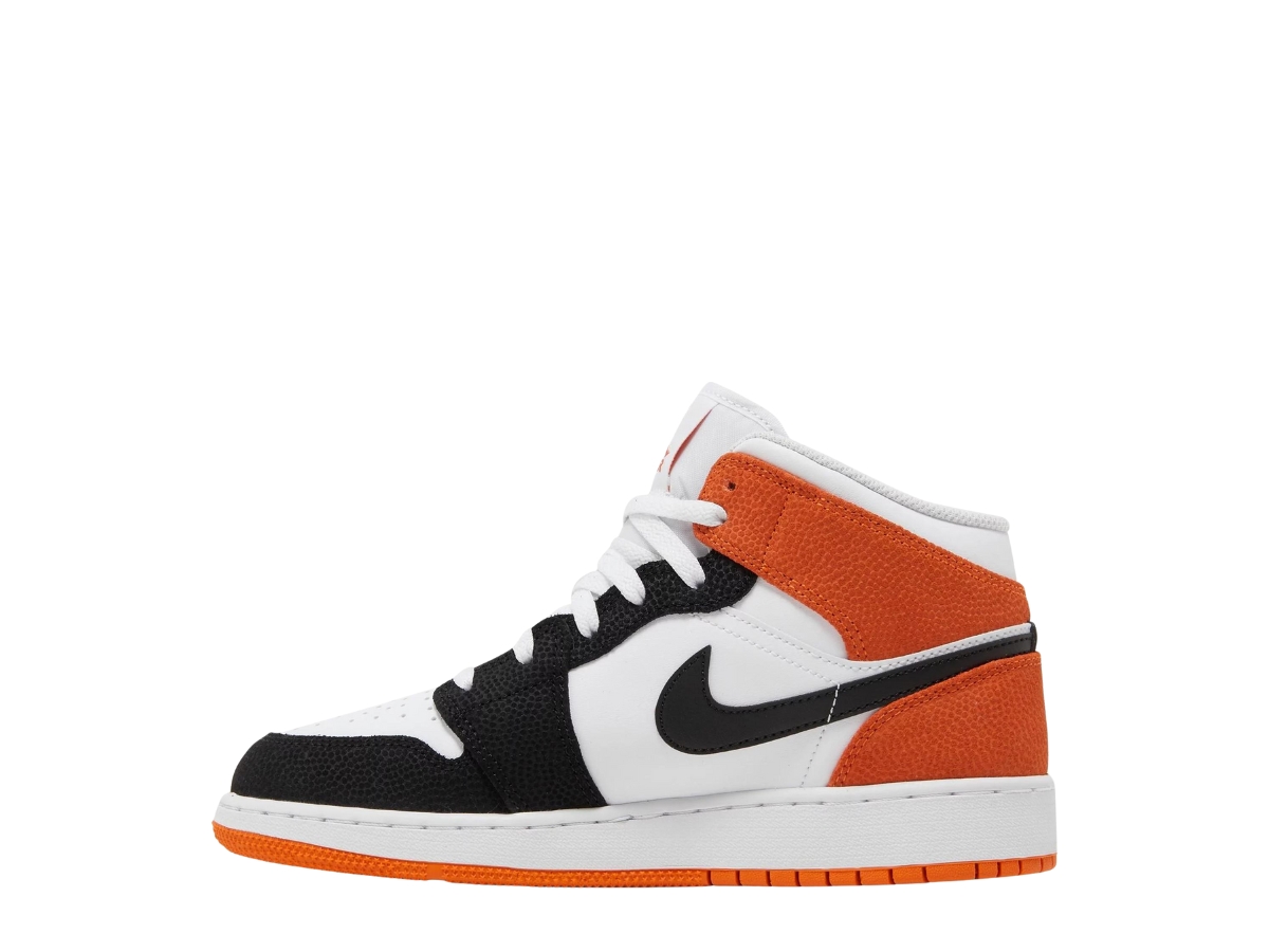 SASOM shoes Jordan 1 Mid SE Basketball Blossom GS Check the