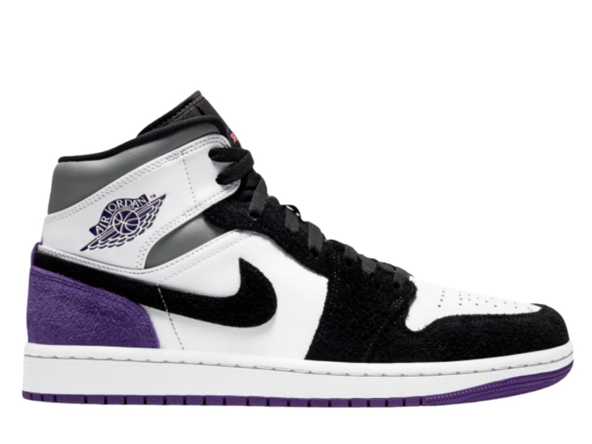 purple nike 1s