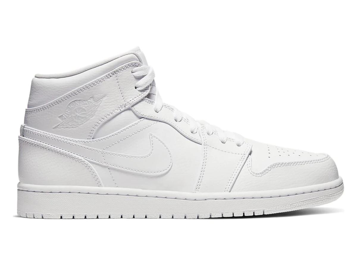 buty air jordan 1 mid white