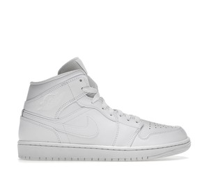 Buy Jordan 1 Mid Triple White at Sasom – Authentic and Ready to Ship