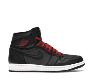 Buy Jordan 1 Retro High Black Satin Gym Red at Sasom – Authentic and Ready to Ship