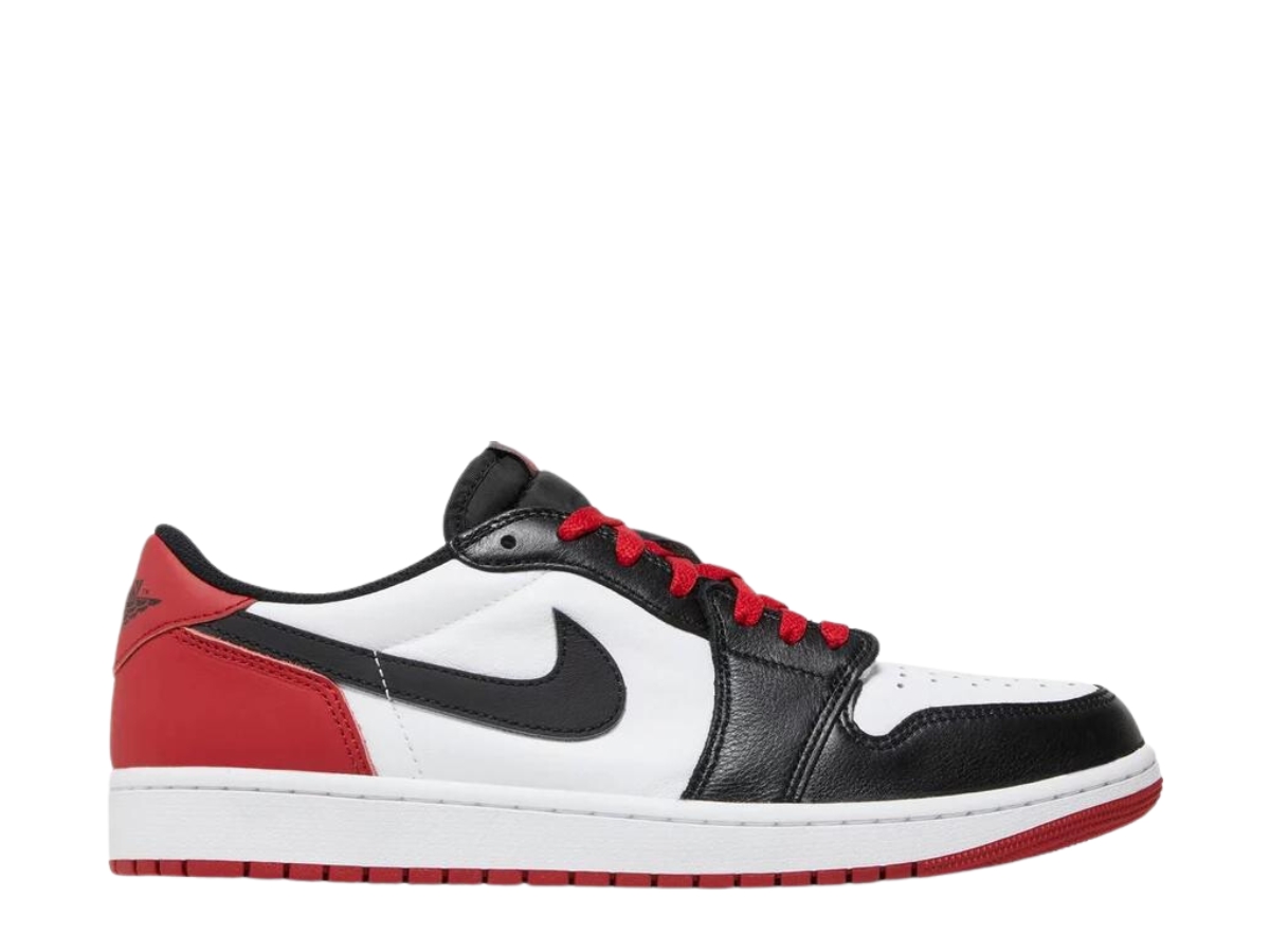 SASOM | shoes Jordan 1 Retro Low OG Black Toe (2023) Check the