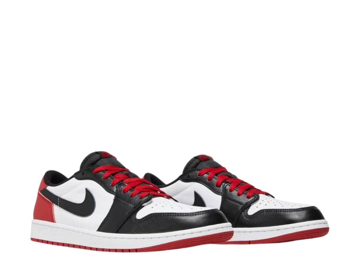 SASOM | shoes Jordan 1 Retro Low OG Black Toe (2023) Check the