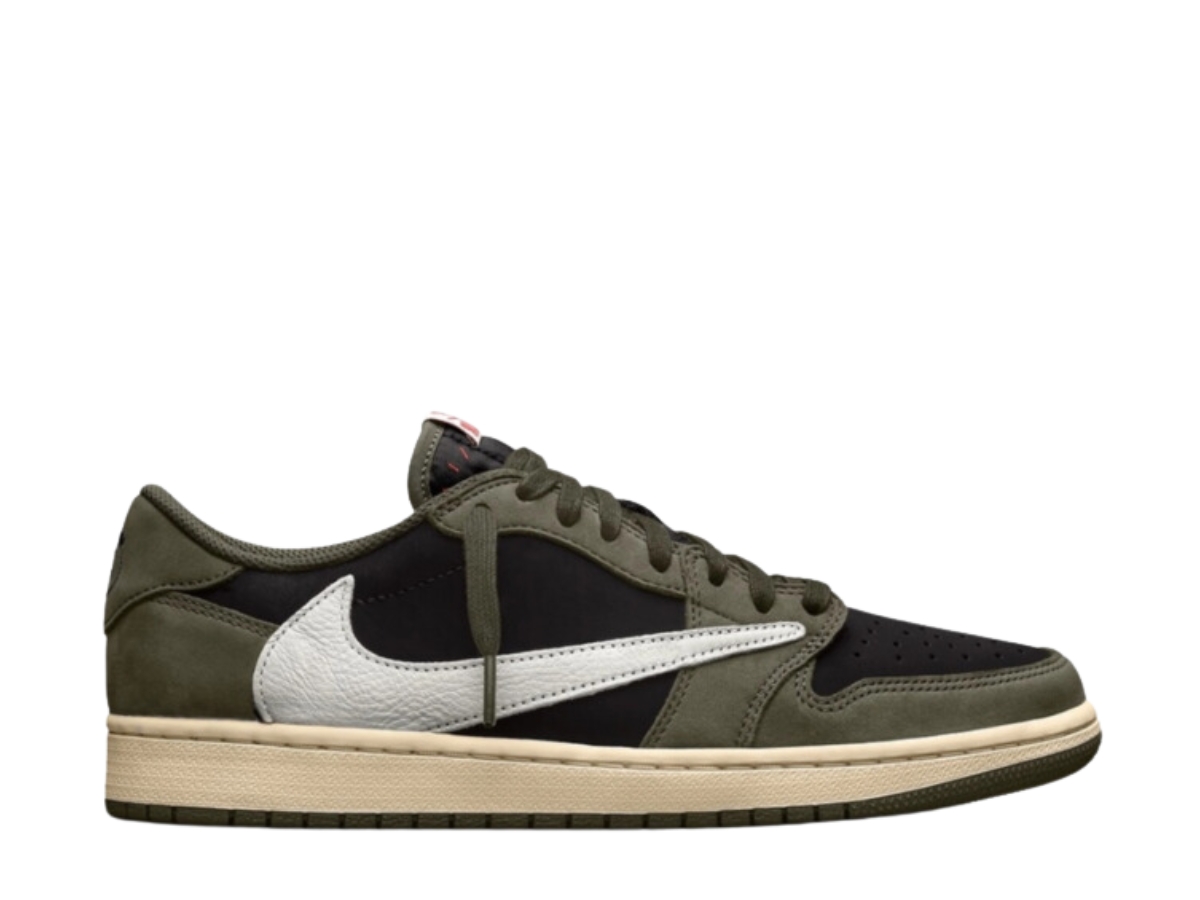 Jordan 1 Retro Low OG SP x Travis Scott Black Olive | SASOM