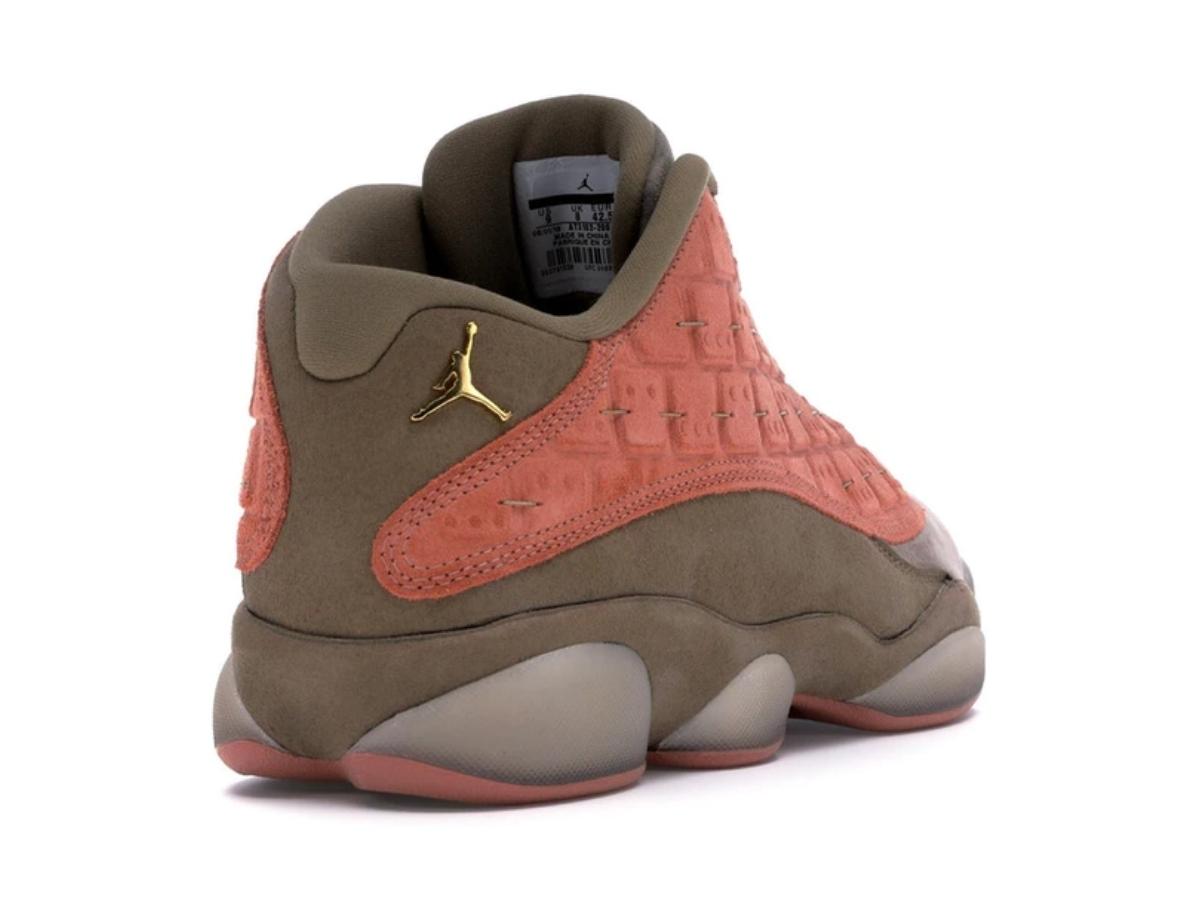 Air Jordan 13 Low NRG Clot x Air Jordan - Stone Basketball Shoes/Sneakers AT3102-200 (US 9)