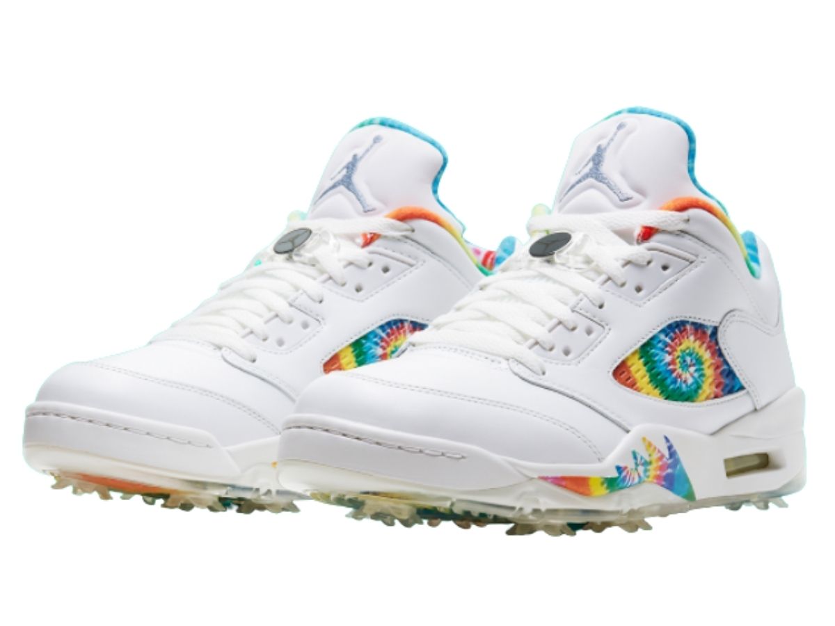 tie dye jordan golf