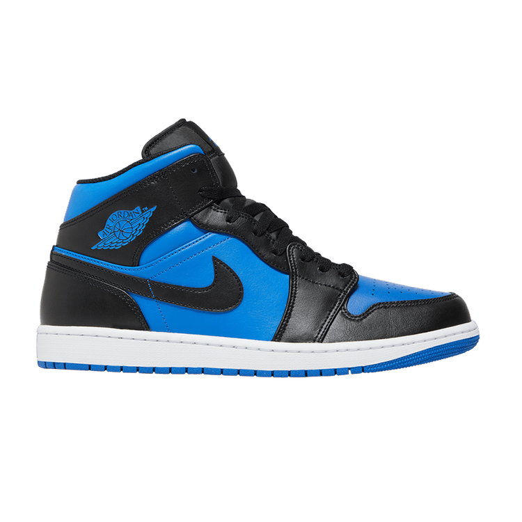 สนีกเกอร์ Jordan Air Jordan 1 Mid 'Black Royal Blue' | SASOM