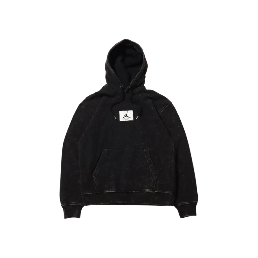 Buy Jordan Essential Washed Fleece Hoodie Black - Asia at Sasom – Authentic and Ready to Ship
