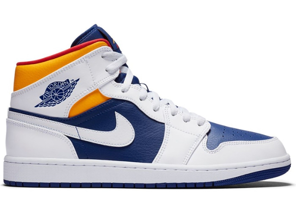 Buy Jordan 1 Mid Royal Blue Laser Orange at Sasom – Authentic and Ready to Ship