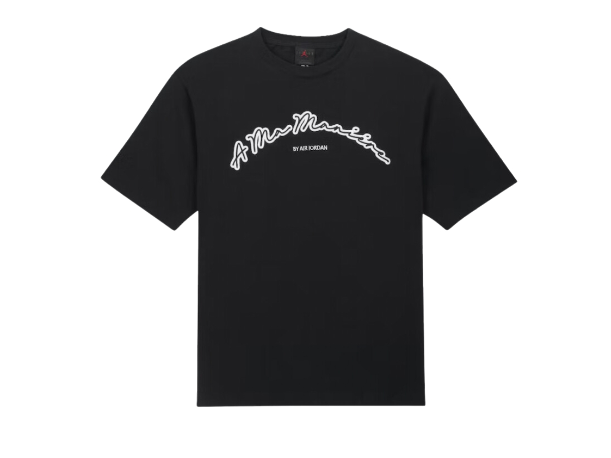 SASOM | apparel Jordan x A Ma Maniére T-Shirt Black Check the latest ...