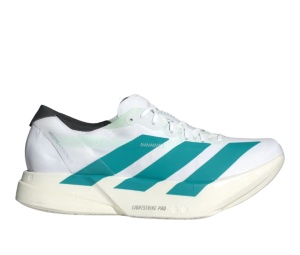 Buy adidas Adizero Adios Pro 4 Footwear White Pulse Teal Carbon at Sasom – Authentic and Ready to Ship