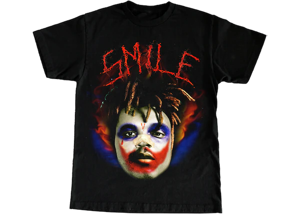 Buy Juice Wrld x XO x Vlone Joker Tee Black at Sasom – Authentic and Ready to Ship