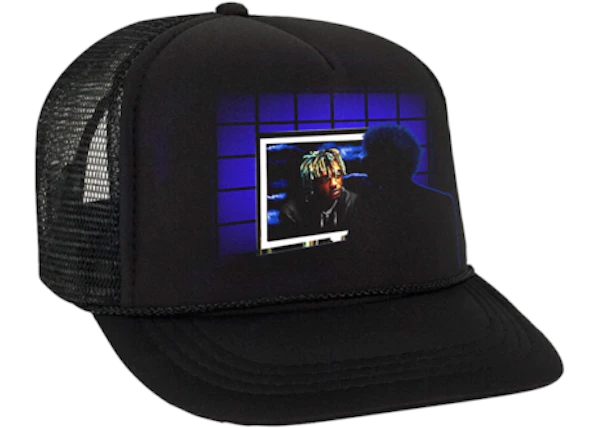 Buy Juice Wrld x XO x Vlone Reflect Trucker Hat Black at Sasom – Authentic and Ready to Ship
