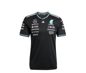 Buy adidas Mercedes Amg Petronas Formula One Racing Team Fashion Shirt Black at Sasom – Authentic and Ready to Ship