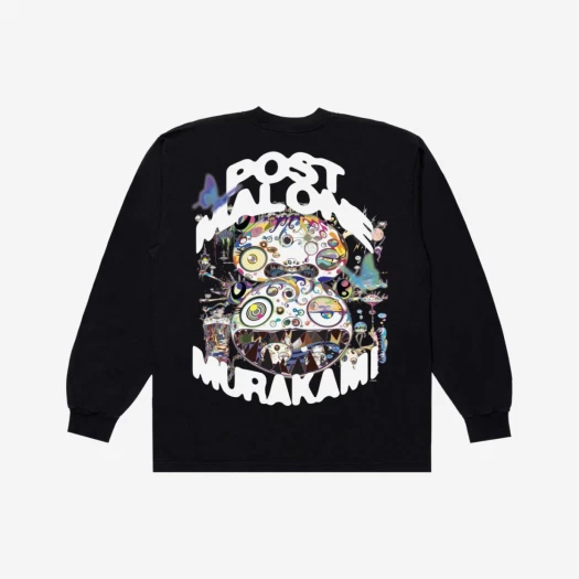 Buy Kaikai Kiki x Post Malone Choose Your Side Long Sleeve T-Shirt Black at Sasom – Authentic and Ready to Ship