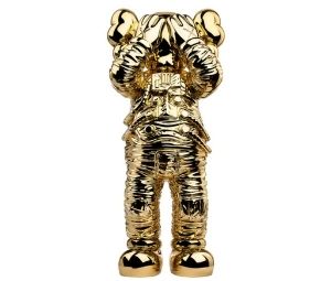 Buy KAWS Holiday Space Figure Gold at Sasom – Authentic and Ready to Ship