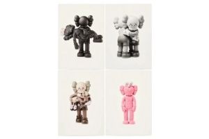 Buy KAWS NGV VINYL TOYS POSTCARD (SET OF 4) MULTI at Sasom – Authentic and Ready to Ship