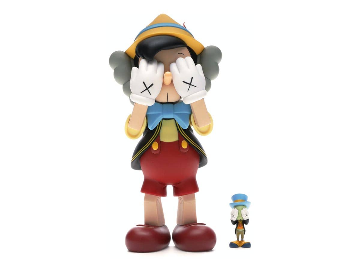 SASOM | collectibles KAWS Pinocchio & Jiminy Cricket Vinyl Figure Multi  Check the latest price now!