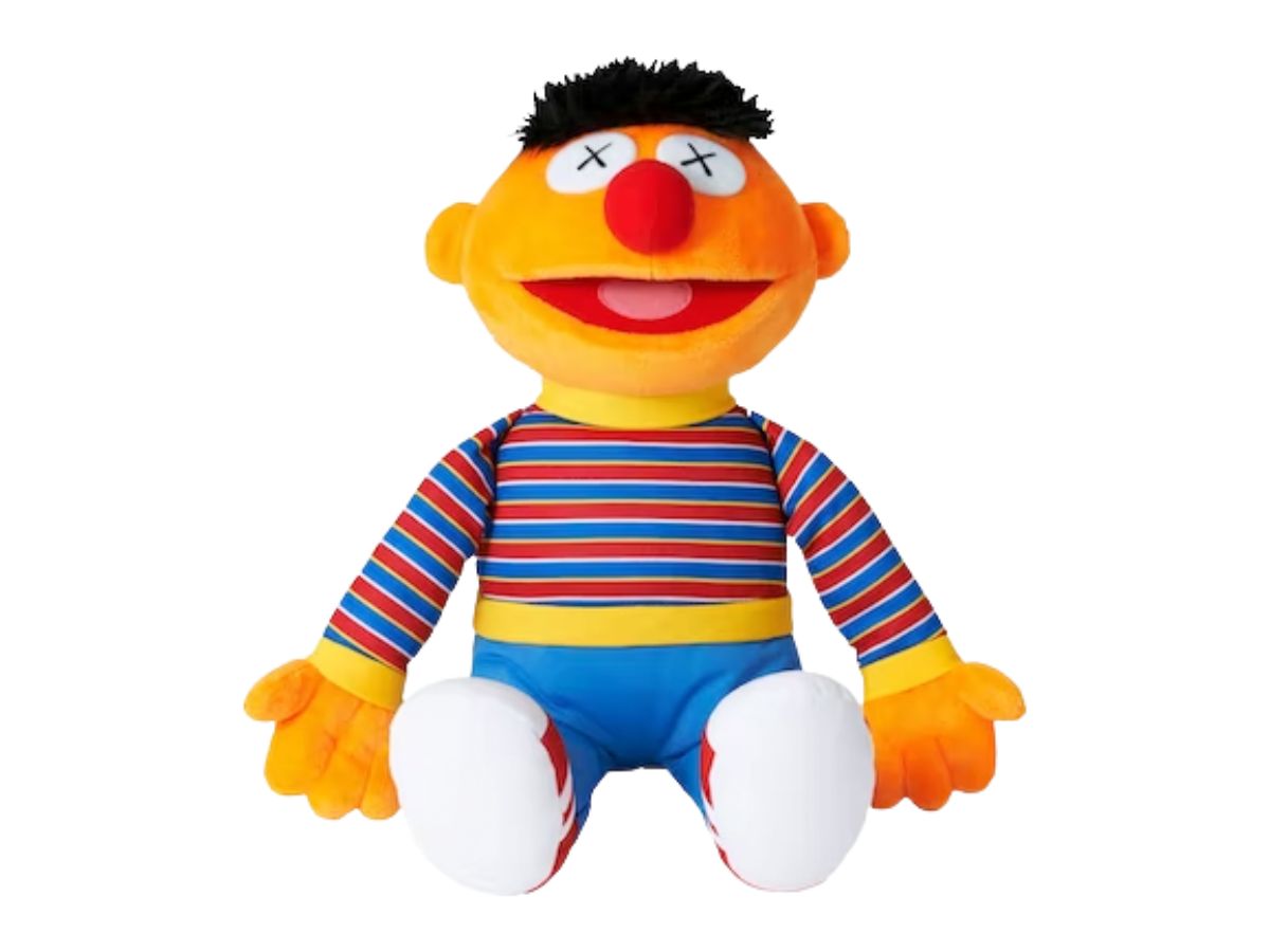 Sesame street cheap plush toy set